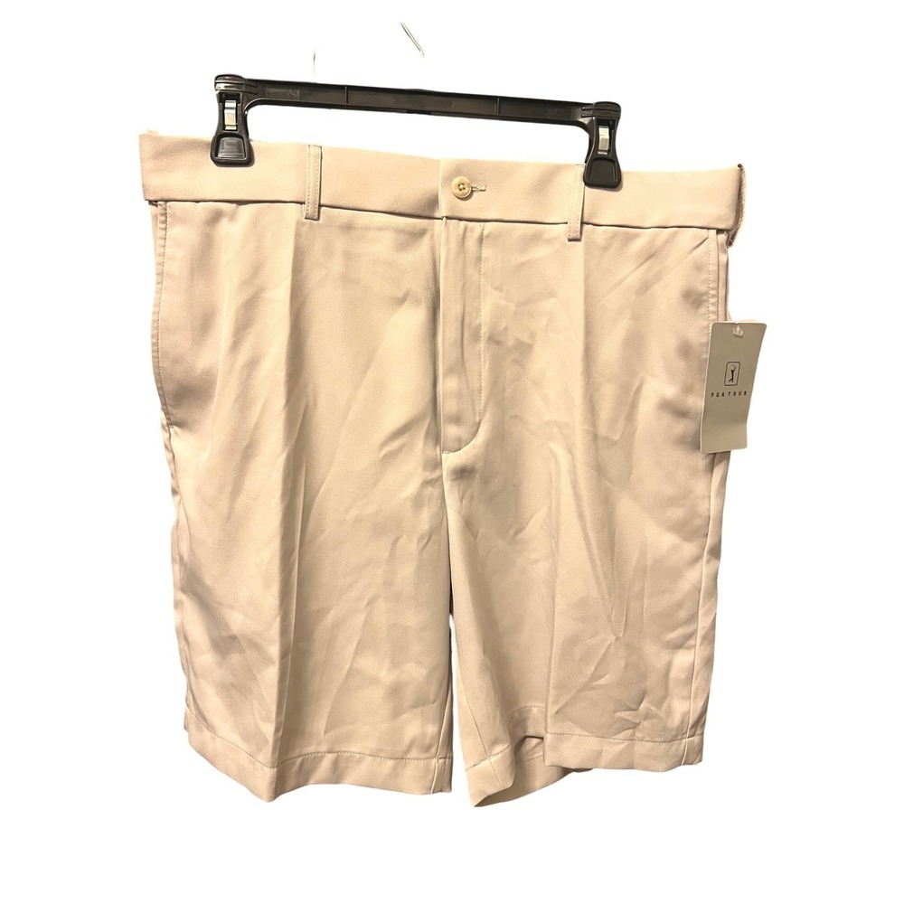 PGA TOUR Men's 9" Golf‎ Shorts with Expandable Waistband,Sun Protection size 36 - Picture 2 of 6